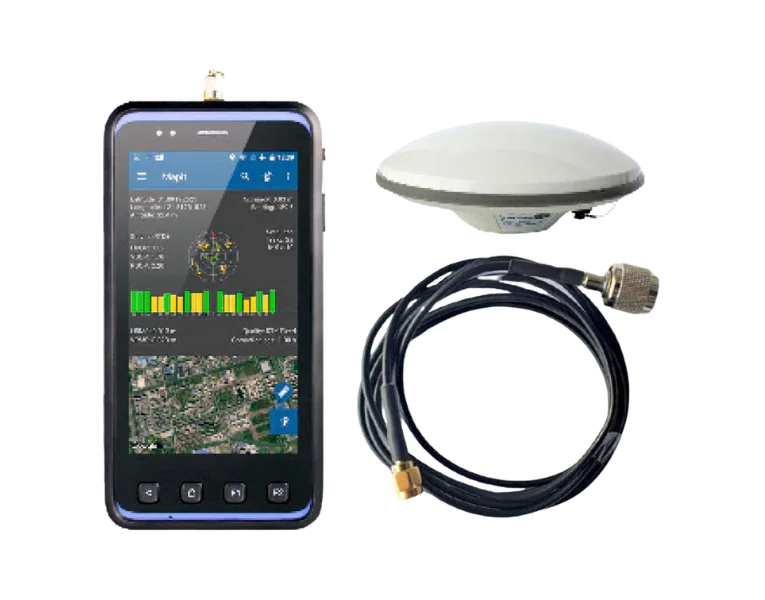 D303-RTK receiver, external GNSS antenna and cable