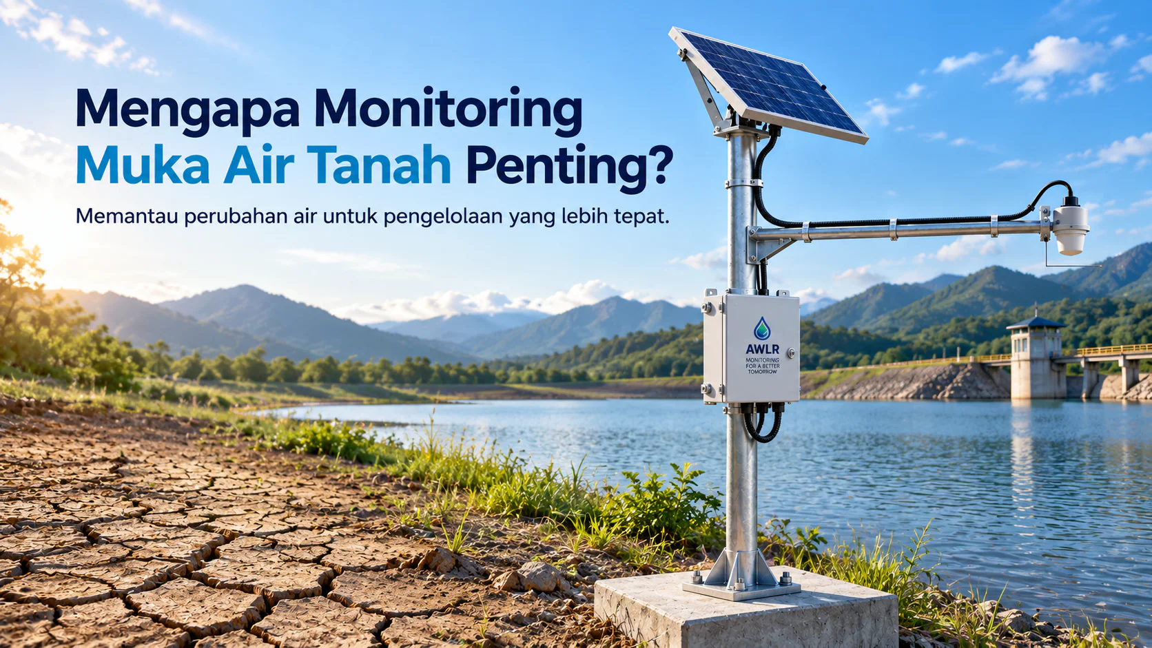 Automatic Groundwater Level Monitoring with AWLR for Wells and Raw Water Sources