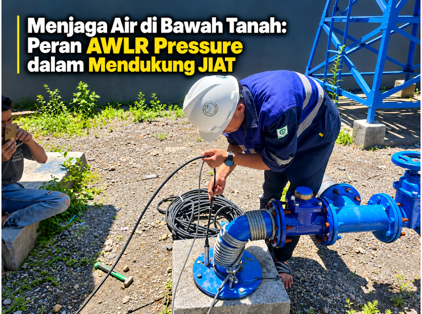 Protecting Water Below Ground: The Role of Borewells and Pressure-Based AWLR in Supporting JIAT