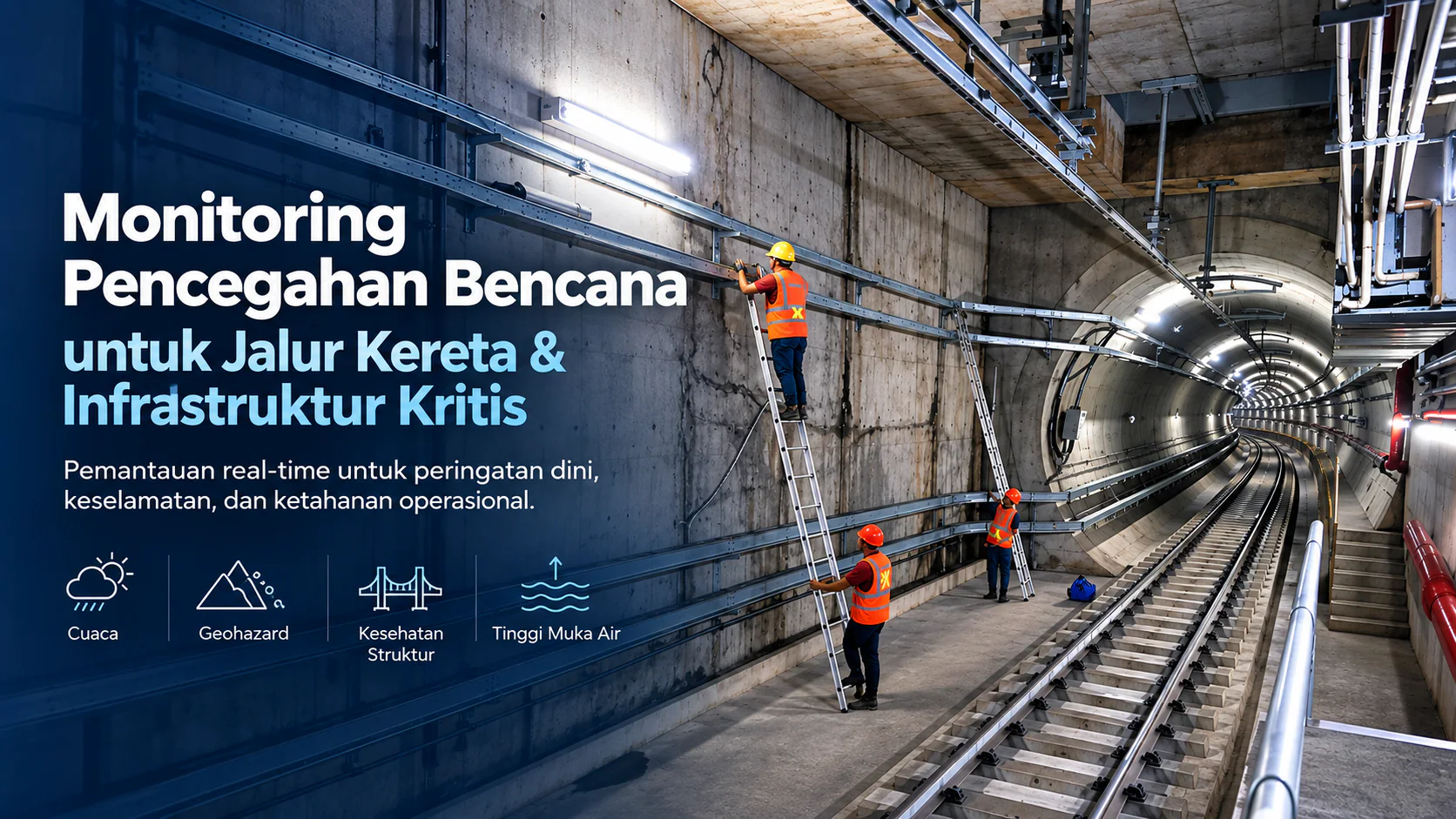 Disaster Prevention Monitoring for Railways and Critical Infrastructure