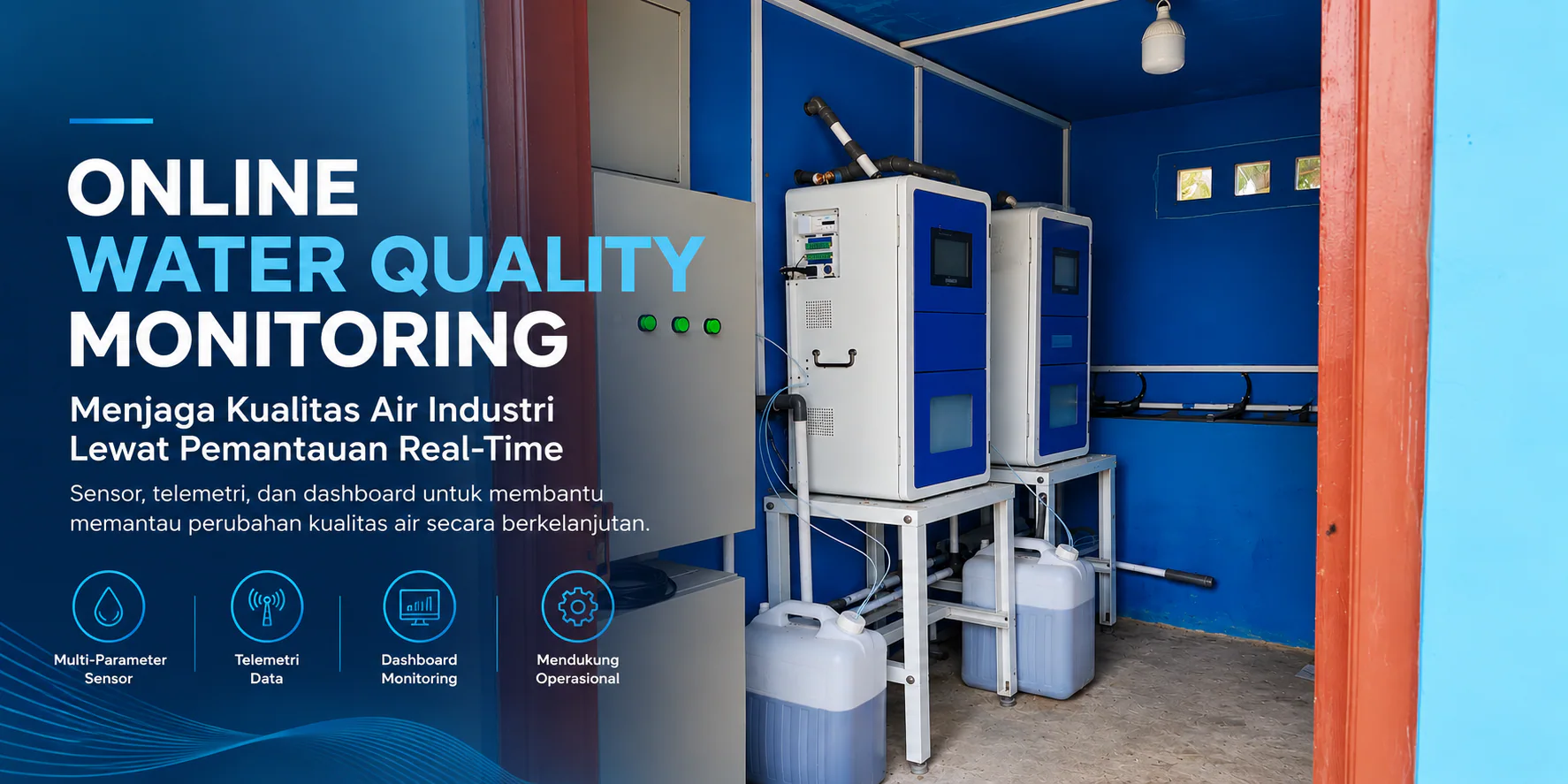 Menjaga Kualitas Air Industri Lewat Pemantauan Lingkungan Online Real-Time