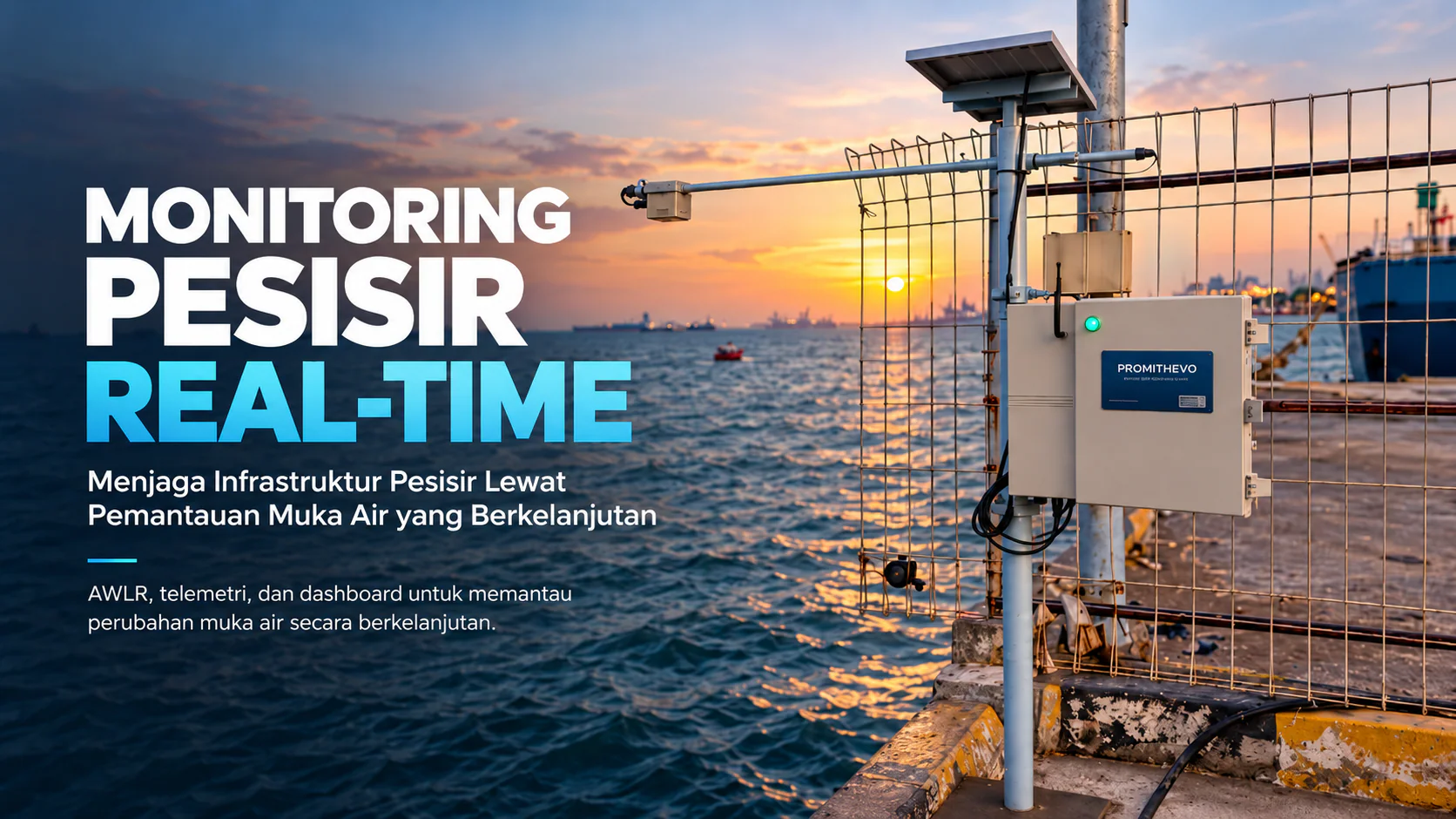 From Tides to Data: Real-Time Monitoring for Coastal Infrastructure