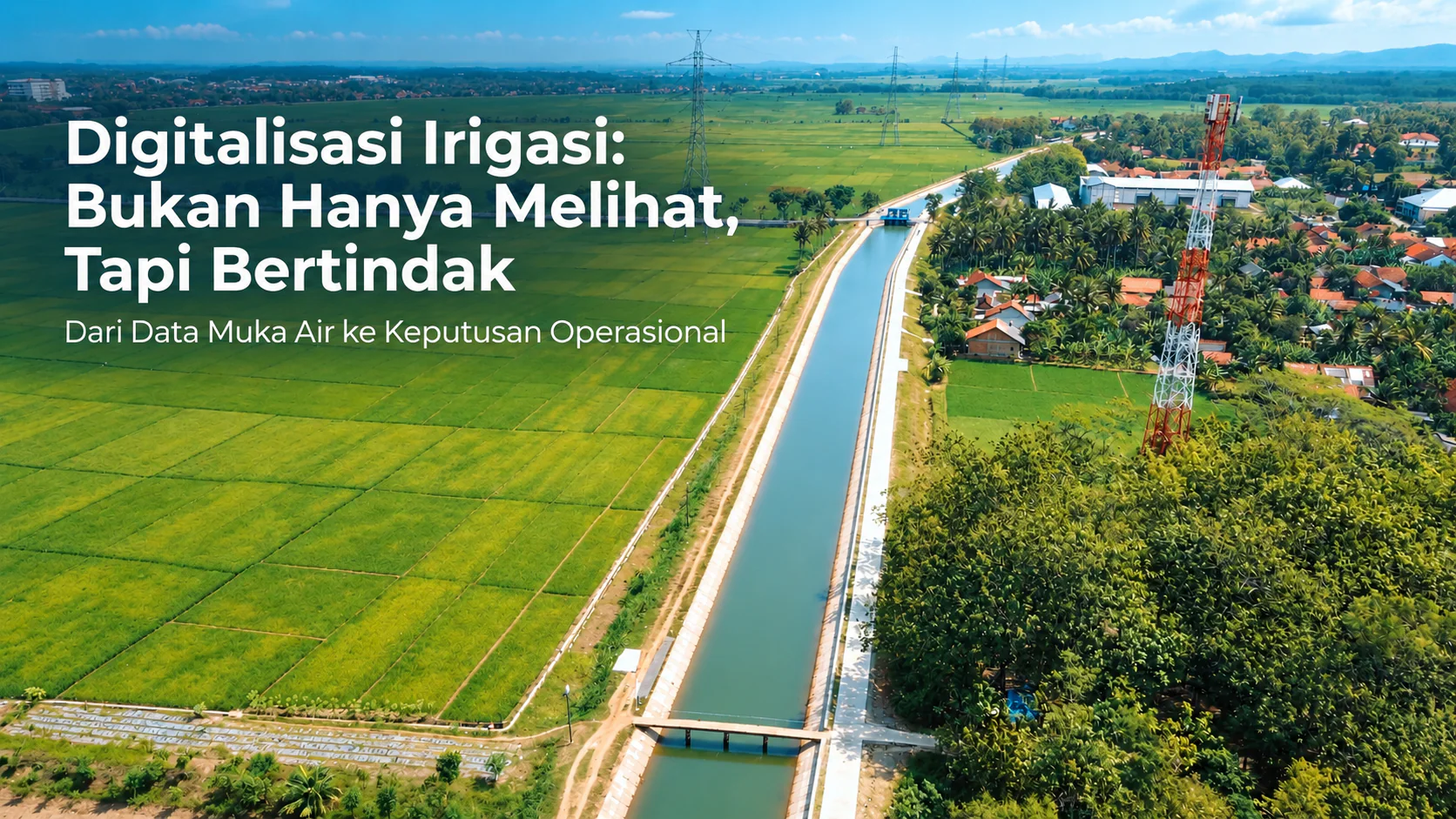 Digitalizing Irrigation Systems: From Water Level Monitoring to Operational Decision-Making