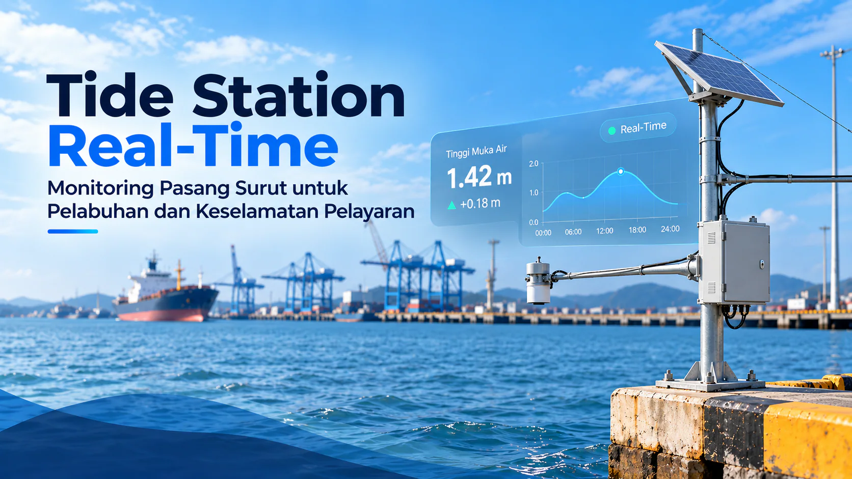 Tide Station Real-Time: Monitoring Tides for Ports and Maritime Safety