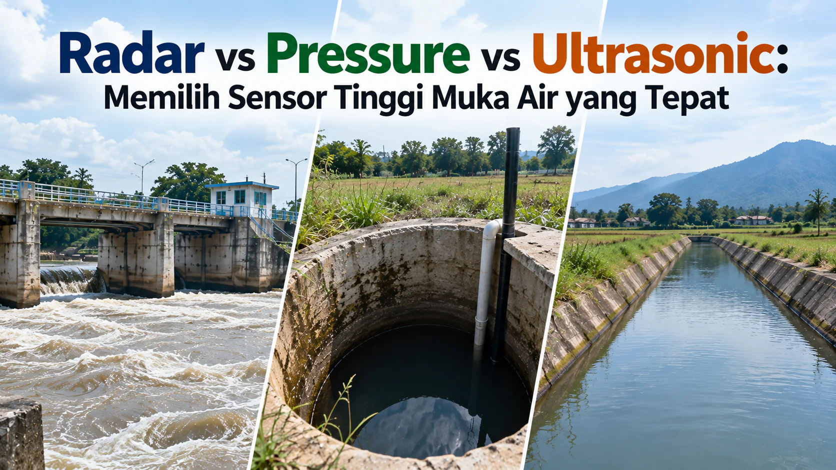 Radar vs Pressure vs Ultrasonic: Choosing the Right Water Level Sensor